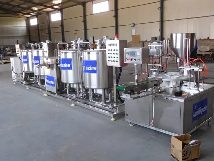 Small scale yogurt making machine in Kenya